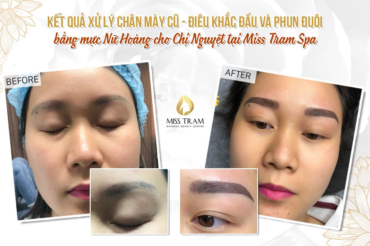 phun chân mày đẹp tự nhiên