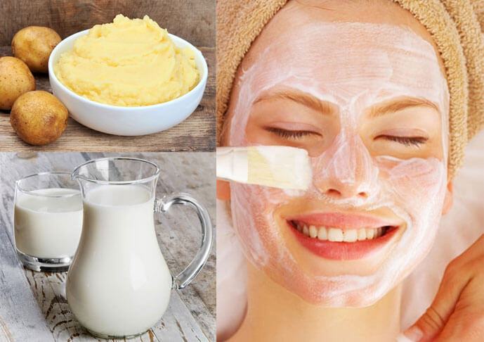 How to Make Authentic Yogurt Potato Mask for Oily Skin