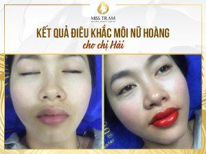 Sister Hai's Surprising Results After Sculpting the Queen's Ink Lips Was Unexpected