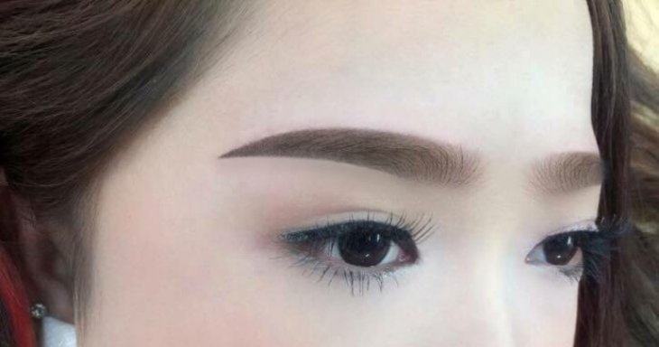 Công Nghệ Phun Mày Tản Bột Cho Đầu Chân Mày Tự Nhiên