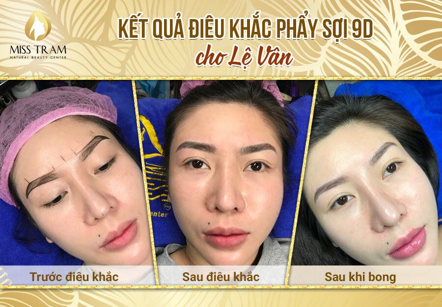 Image of Sister Le Van Sculpting 9D Yarn Eyebrows at Chan Ai Spa