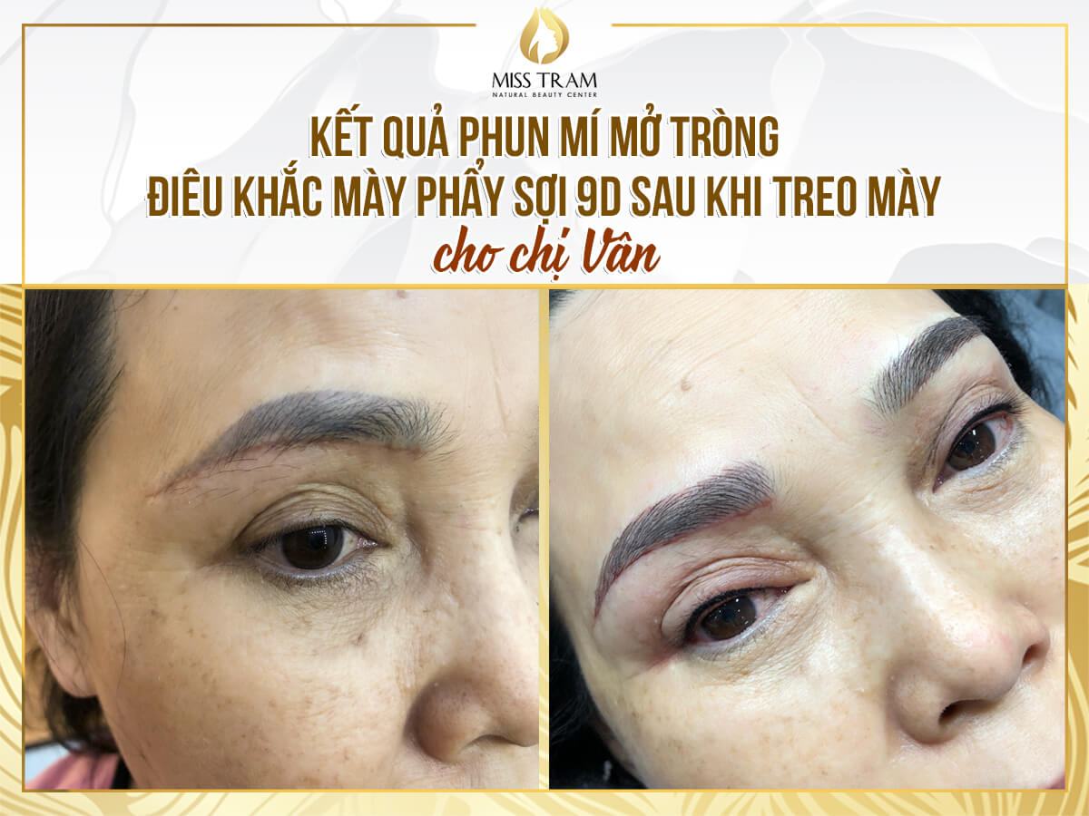 Spray Eyelids Open, Sculpting Eyebrows with 9D Threads After Hanging Eyebrows For Sincere Women