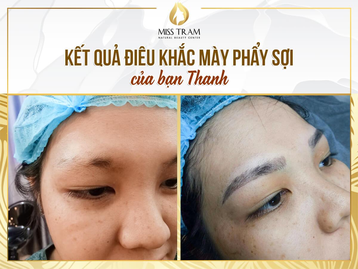 Standard Eyebrow Styling Photo - Certified Eyebrow Sculpture for Ms. Thanh
