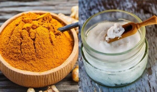 Turmeric and Coconut Oil Mask