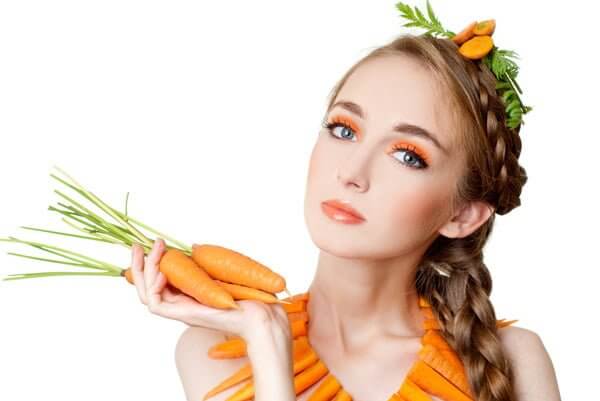 Tác dụng dưỡng trắng da tuyệt vời từ cà rốt