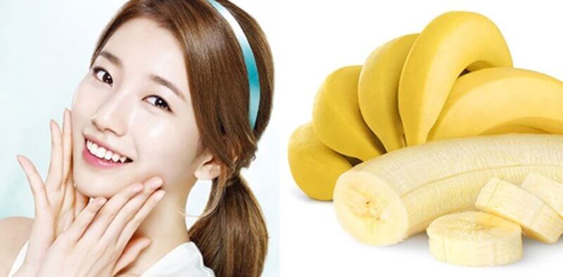 Banana mask anti aging skin