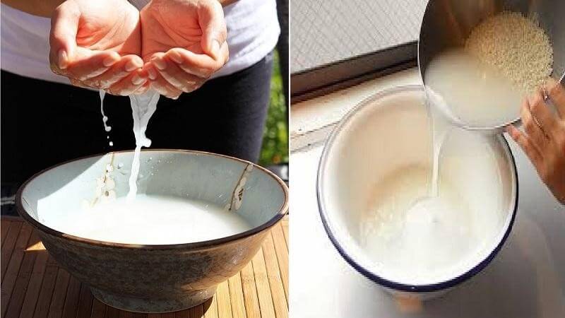 cách làm đẹp da mặt với nước vo gạo