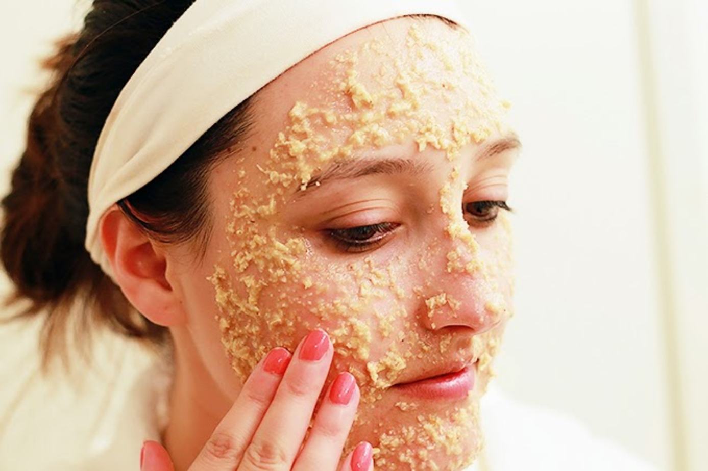 Oatmeal mask for oily skin