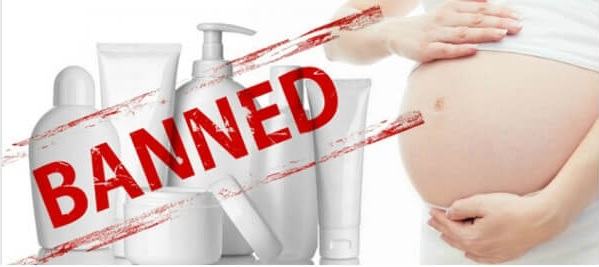 Cosmetics should be avoided during pregnancy