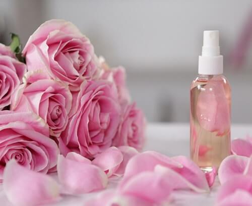 cứu tinh của da nhờn mụn: bằng cách sử dụng nước hoa hồng