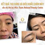 Results of Posing and Sculpting Eyebrows for Ms. Ha Research