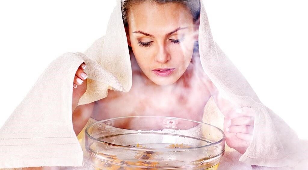 How to detox steam for acne skin