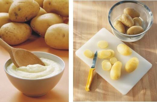 how to prepare potato mask