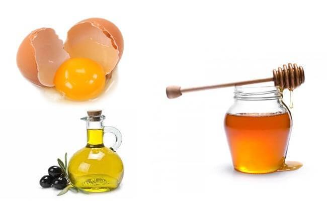 Mặt nạ trứng, mật ong và dầu oliu