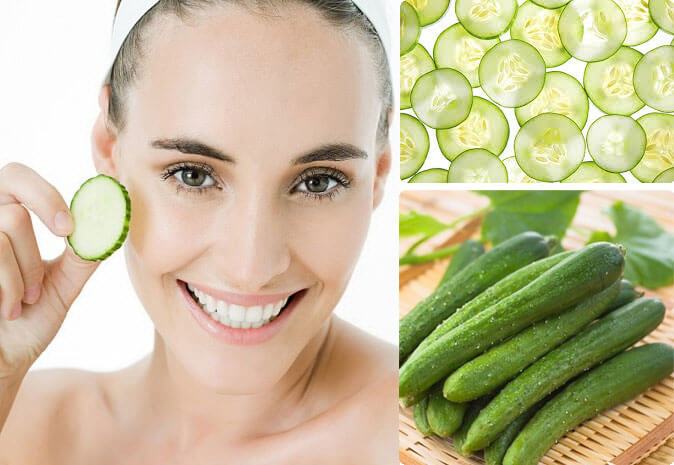 Is it good to reduce dark circles under the eyes with cucumber?