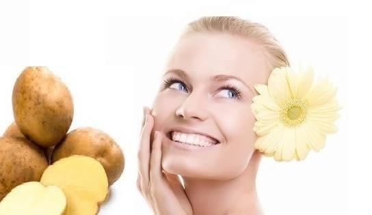 Acne treatment with raw potatoes is extremely effective