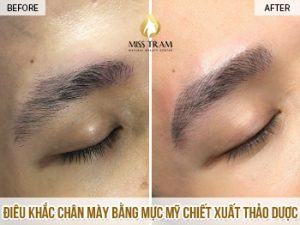 Điêu Khắc Chân mày Cho Anh Thắng Sử Dụng Mực Thảo Dược Tự Nhiên Người trong cuộc