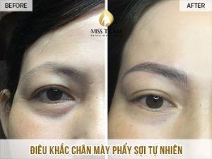 Kết Quả Điêu Khắc Chân Mày Cho Chị Hà Tin tức