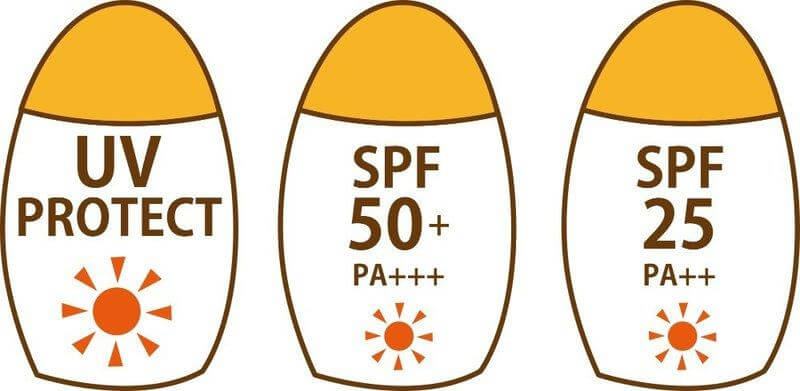 Pay attention to SPF and PA