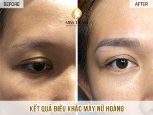 The Queen's Eyebrow Sculpting Results For Her Little Study