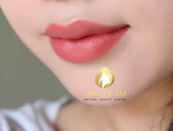 How long does it take to apply the lip color to the standard color Investigate