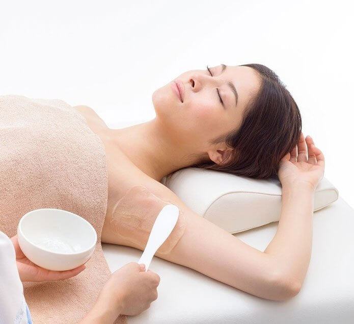 Hair removal method suitable for armpit area