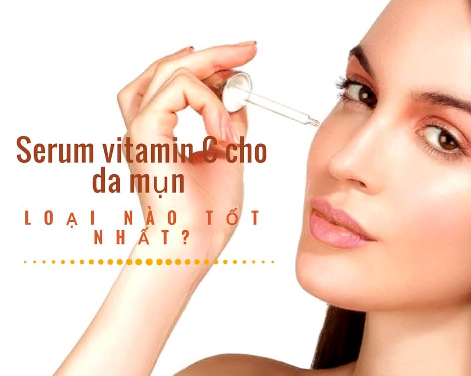 vitamin c thành phần cứu tinh cho da mụn