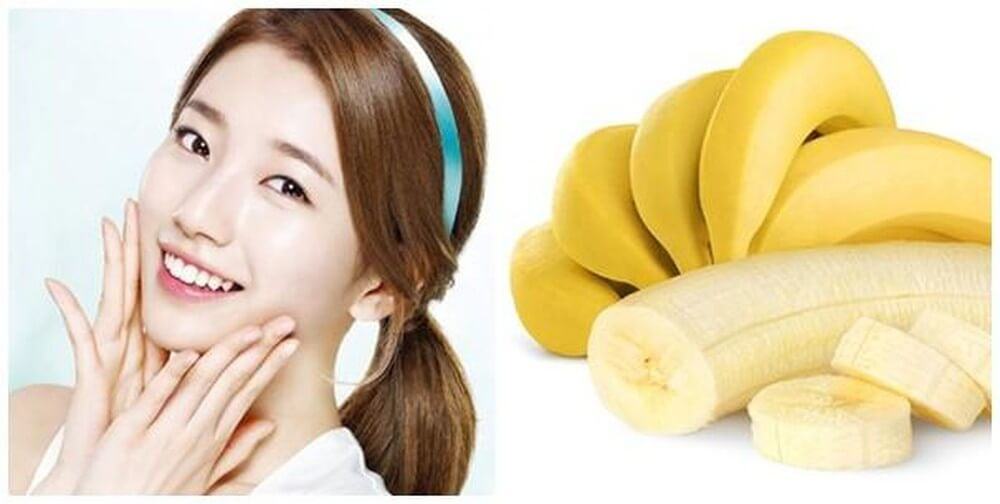 How to use banana to remove wrinkles effectively?