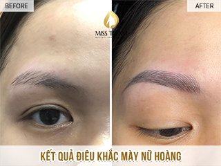 Queen's Eyebrow Sculpting Results for Sister Huong Limited