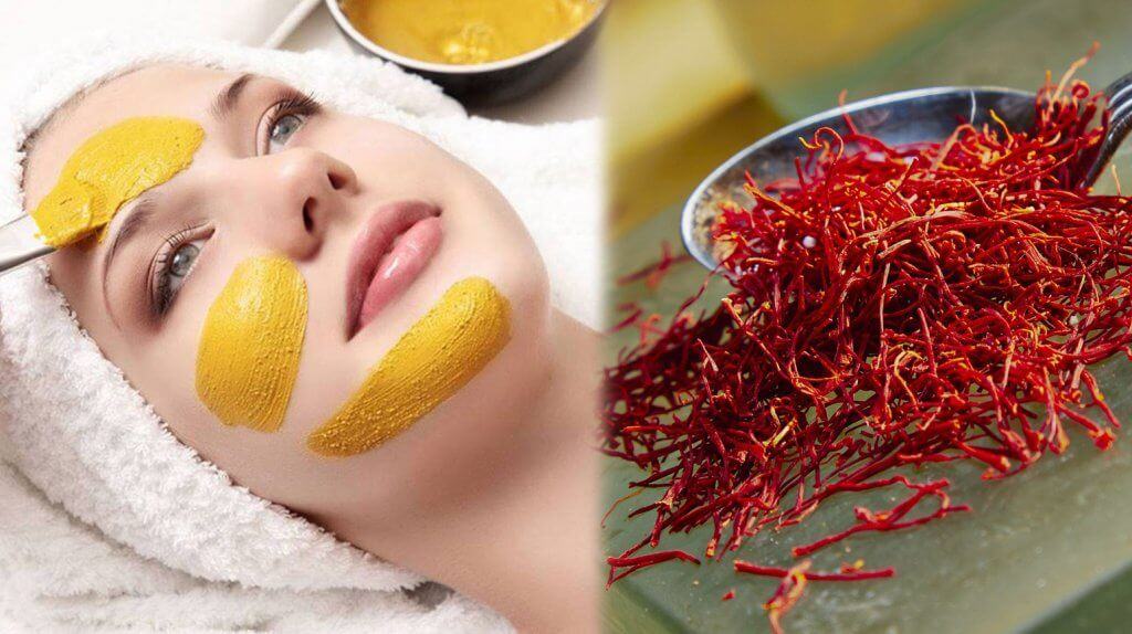 Skin Care, Effective Acne Treatment From Saffron Mask All saffron mask for skin care
