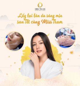 Regain Bright and Smooth Skin After Tet with Miss Tram Research