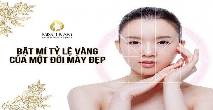 Bật Mí TỶ LỆ VÀNG Của Một Đôi Mày Đẹp, Chuẩn