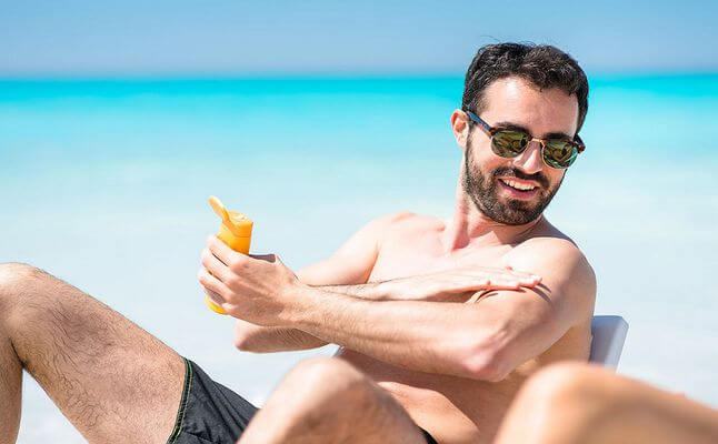 Sunscreen: The Secret Men's Great Skin Care Products