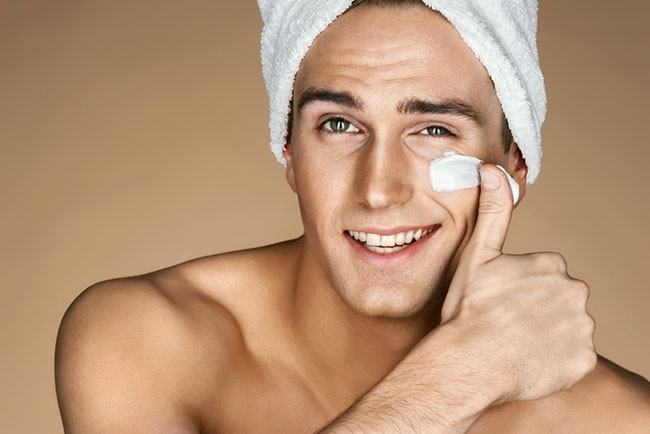 Normal skin care for men