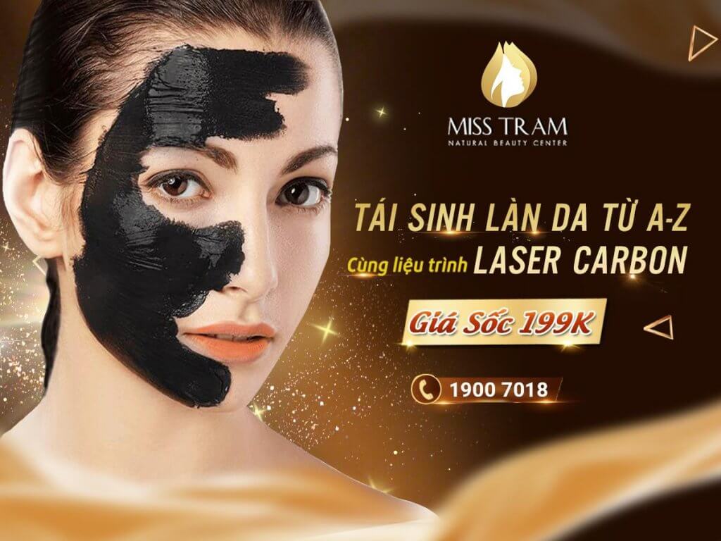 tái sinh làn da với liệu trình laser carbon