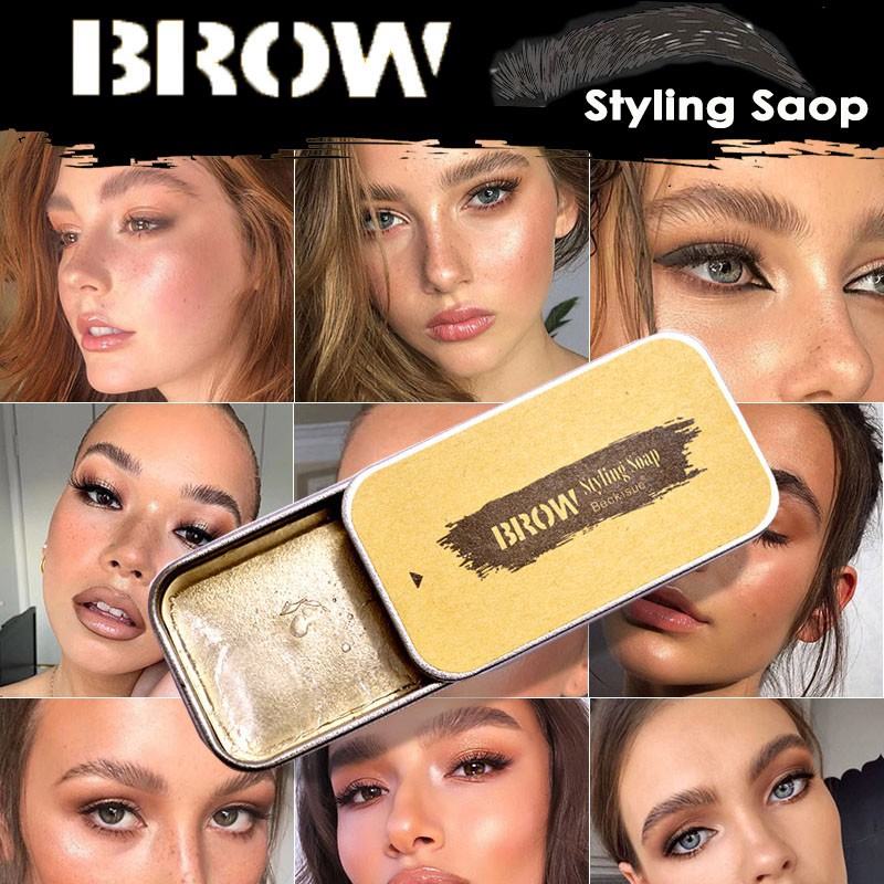 Soap Brows method to help attractive and luxurious eyebrows