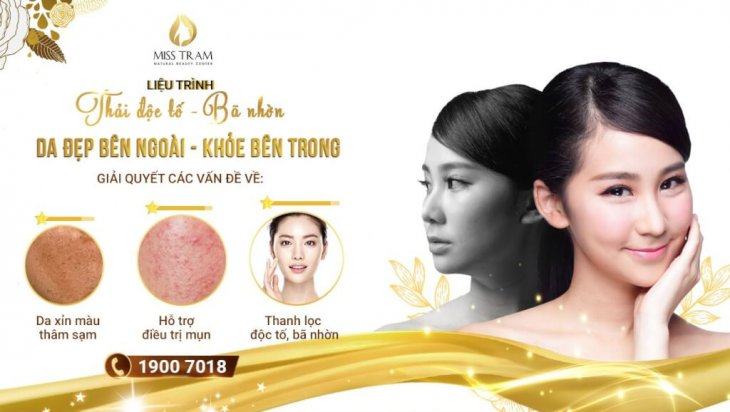 Siêu Ưu Đãi Liệu Trình Thải Độc Tố Da – Điều Tiết Bã Nhờn Tại Miss Tram