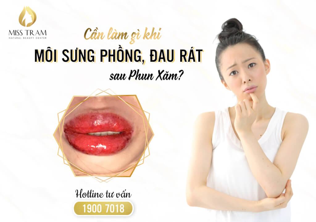 What To Do When Lips Swollen, Painful After Spraying Satisfying