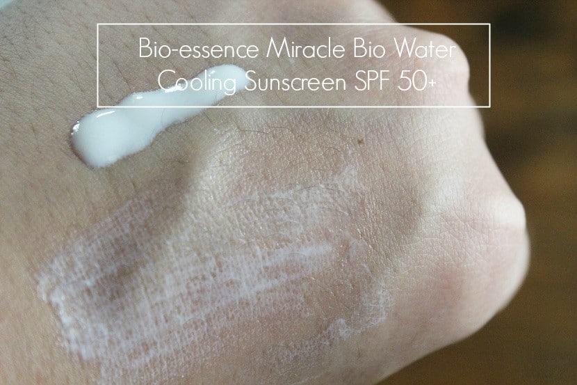Features of Bio Essence Bio-Water Sunscreen