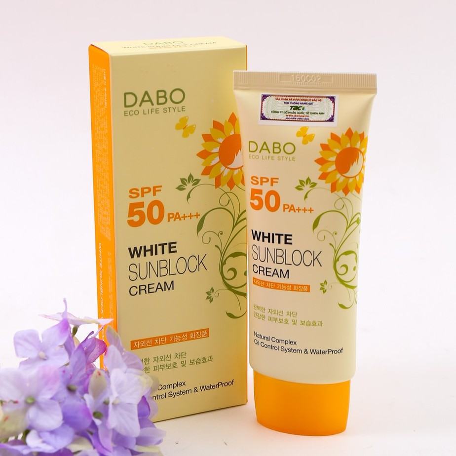 Product image Dabo White Sunblock Cream SPF 50 PA+++