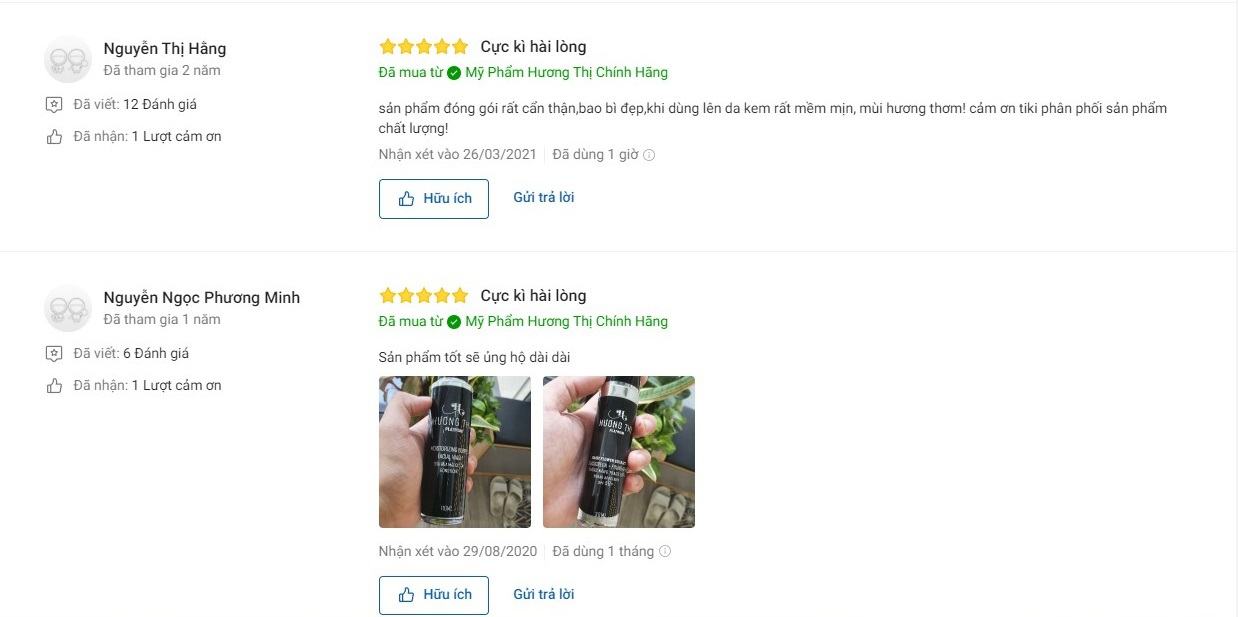 Review of Popular Huong Thi Makeup Sunscreen Sunscreen