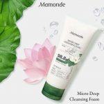 Sữa Rửa Mặt Mamonde Micro Deep Cleansing Foam