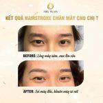 điêu khắc chân mày Hairstroke