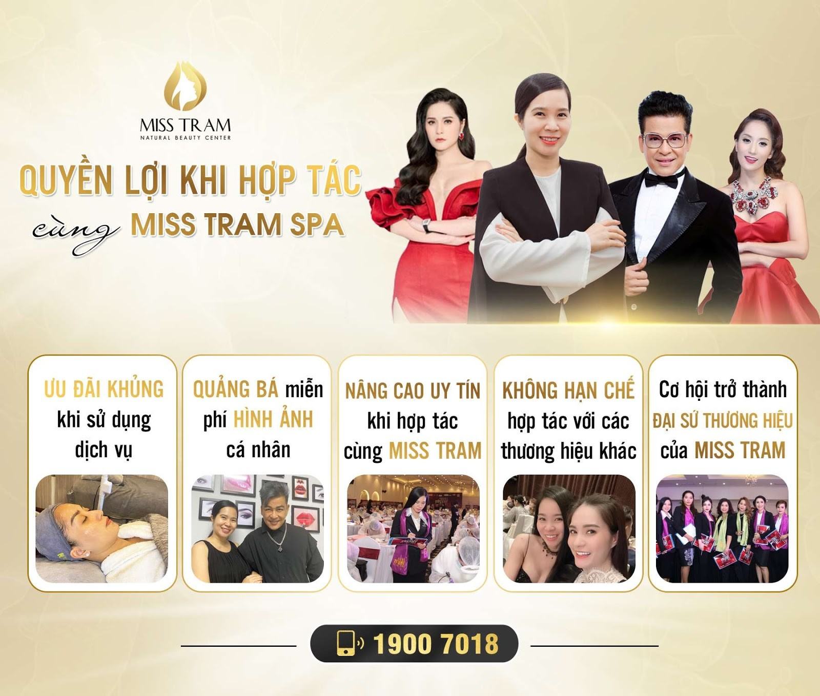 What do you get when you cooperate with Miss Tram Spa