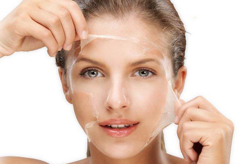 Exfoliate dead cells with enzymes