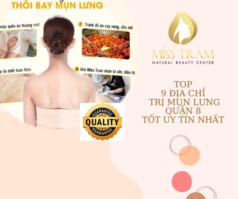 Top 9 Địa Chỉ Trị Mụn Lưng Quận 8 Tốt Uy Tín Nhất Hiện Nay