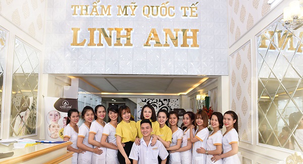 Chuyên viên, nhân viên tại Thẩm Mỹ Quốc Tế Linh Anh