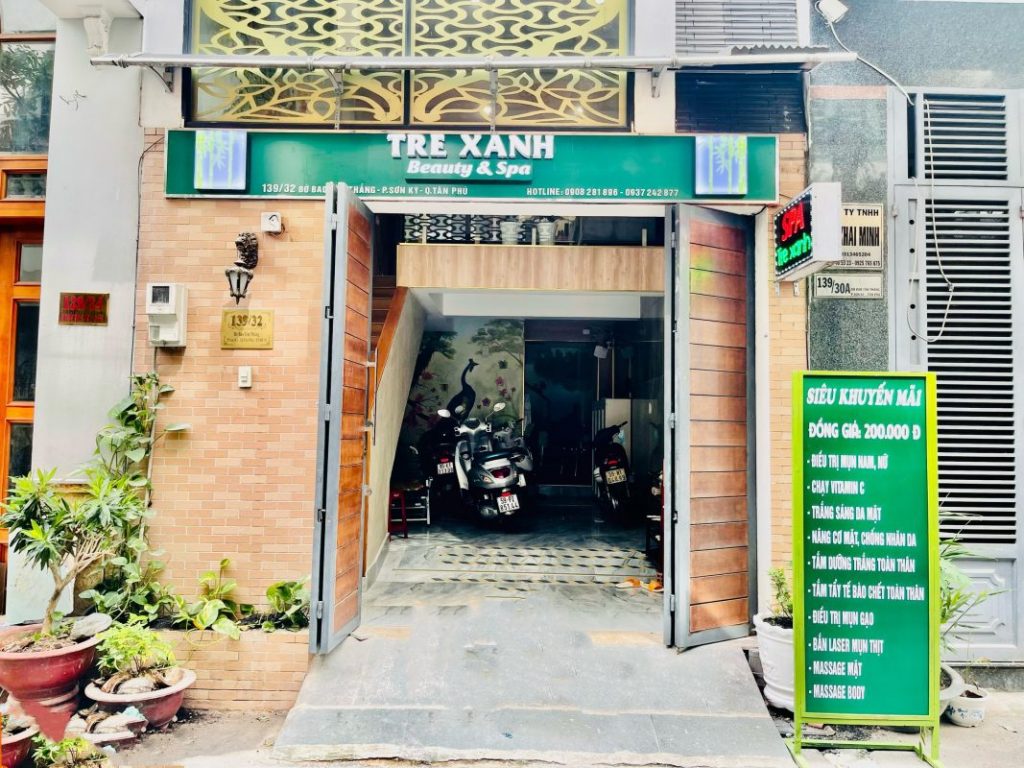 Tre Xanh Spa - Spa uy tín tại Tân Phú