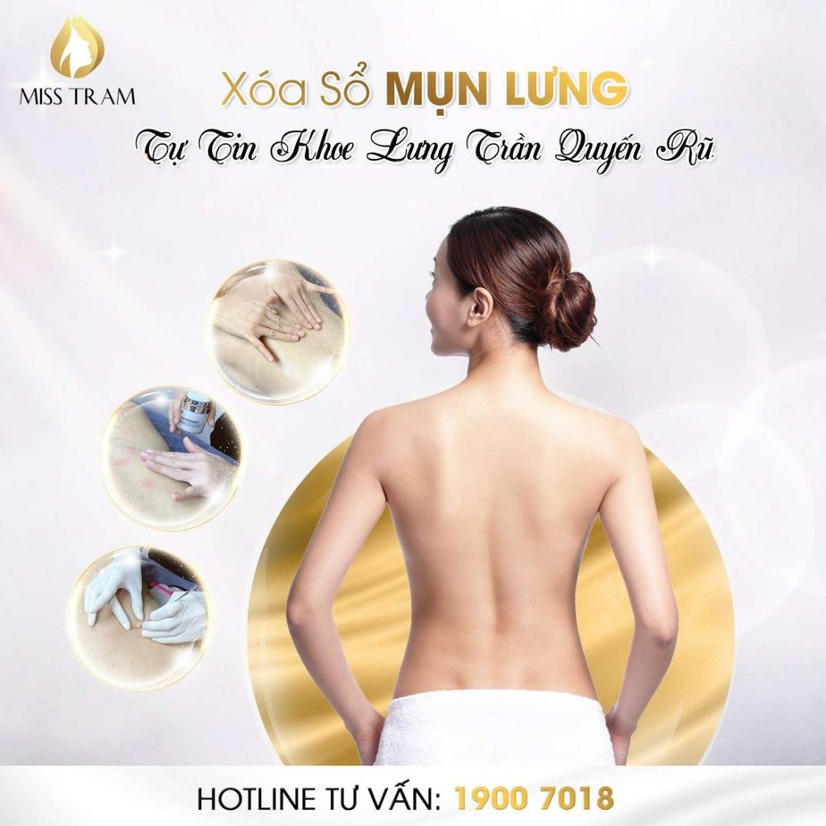 dịch vụ trị mụn lưng uy tín