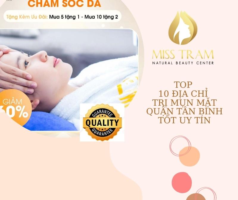 Top 10 Địa Chỉ Trị Mụn Mặt Quận Tân Bình Tốt Uy Tín Hấp dẫn